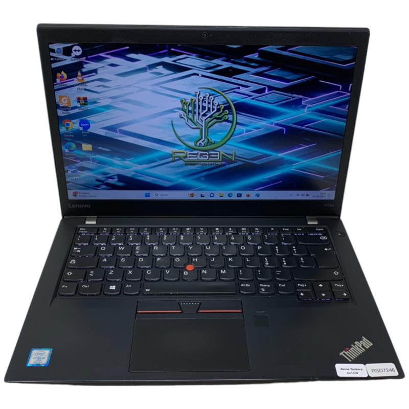 RSD7246 Lenovo ThinkPad T470s 14" i5 16-512 SSD