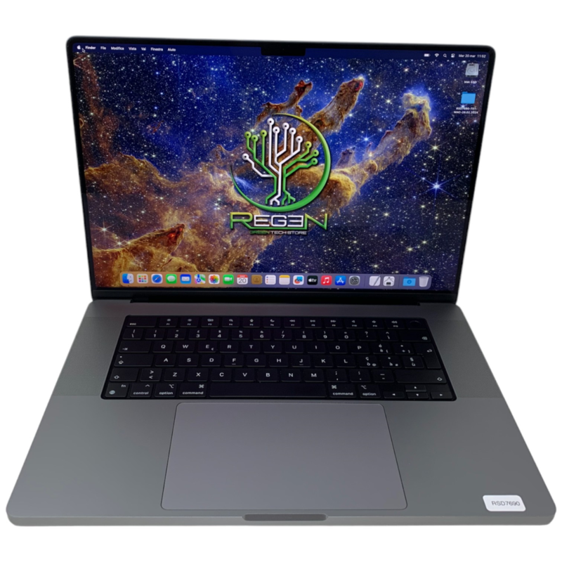 RSD7690 Apple MacBook Pro 16 Retina 2021 M1 Max 32-500