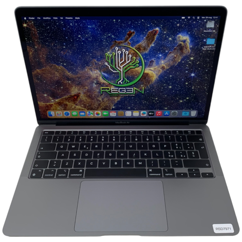 RSD7971 Apple MacBook Air 13 Retina 2020 M1 8-256 Gar.24M