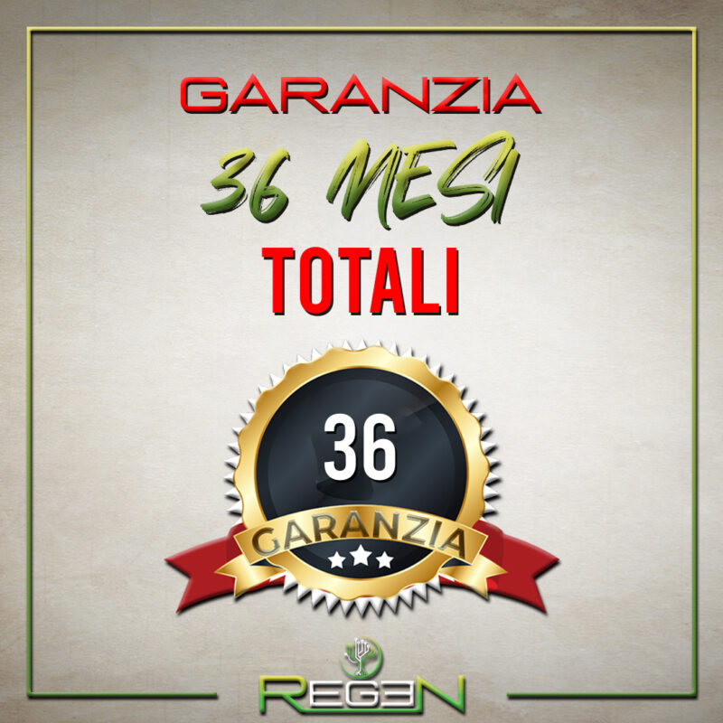 Regen Store - Servizi - Garanzia 36 Mesi - 1080x1080