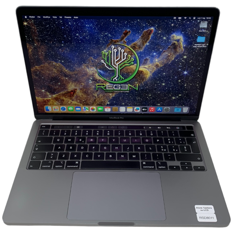 RSD8011 Apple MacBook Pro 13 Retina Touch Bar 2020 i5 16-500 Gar. 24M